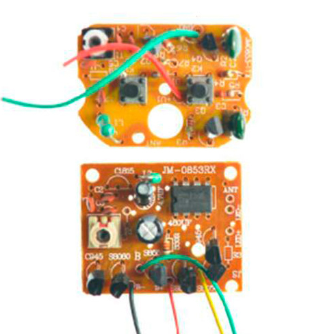 2CH Remote control circuit Transmitter board + Receiver board