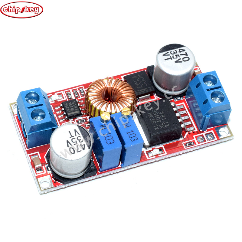 DC-DC Buck Converter Regulator 5V-32V To 0.8V-30V Constant Current/Voltage LED Driver Charger Module 5A "