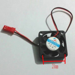 Brushless DC Cooling Fan 3007S 7 Blade 5V 0.15A 2 Wire 30x30x07mm