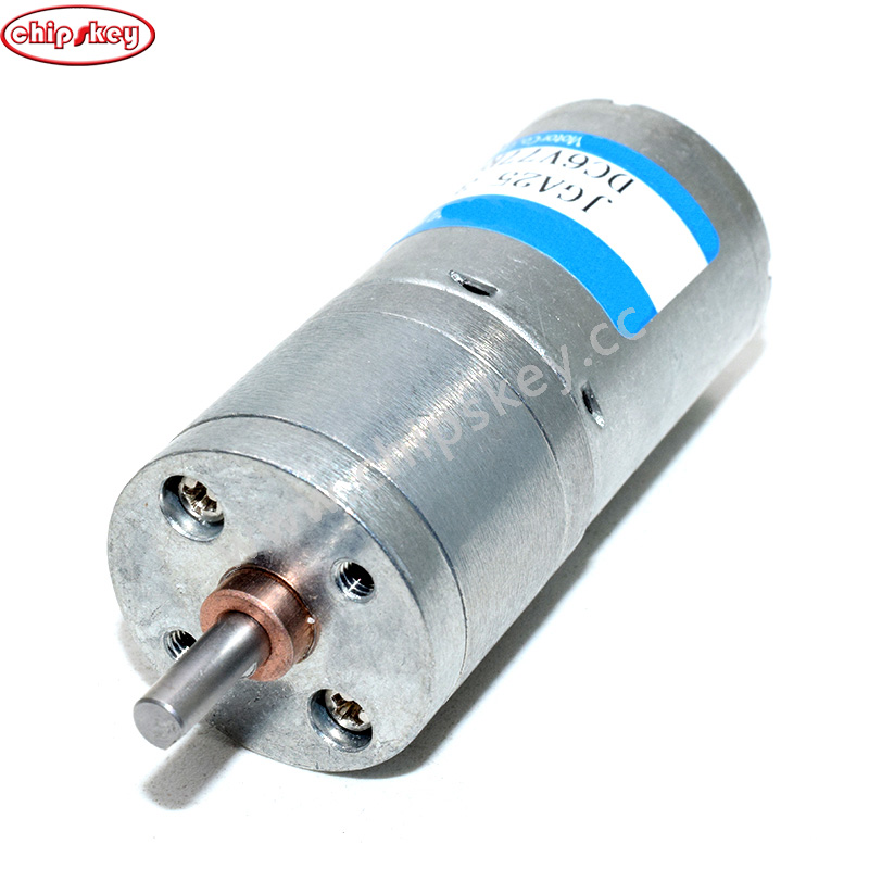 Speed ​​of 77 rev/min high torque DC gear motor 3-9V metal robot smart car motor Car Parts