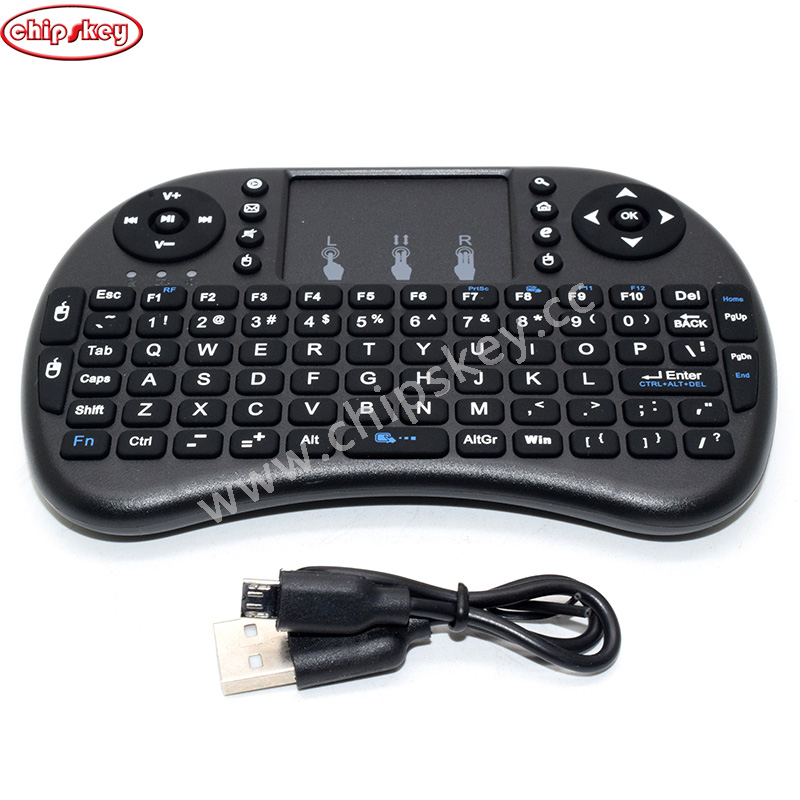 Mini i8 2.4G Wireless Keyboard with Touchpad for PC Pad Google Android TV Box USB