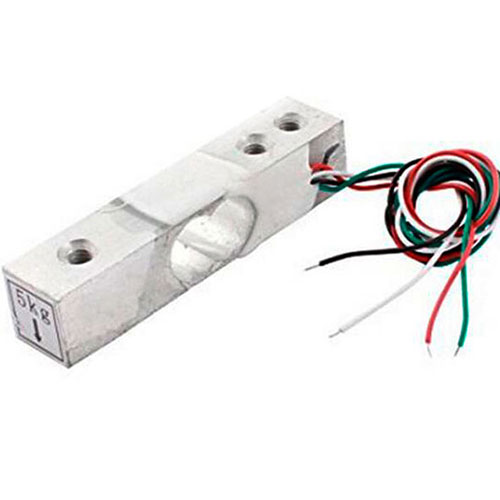 55*12.7*12.7 3 Hole 5Kg Rectangle Aluminium Alloy Mini Load Cell Weighting Pressure Sensor