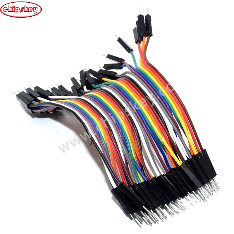 10CM Rainbow Cable 40P Male to Male