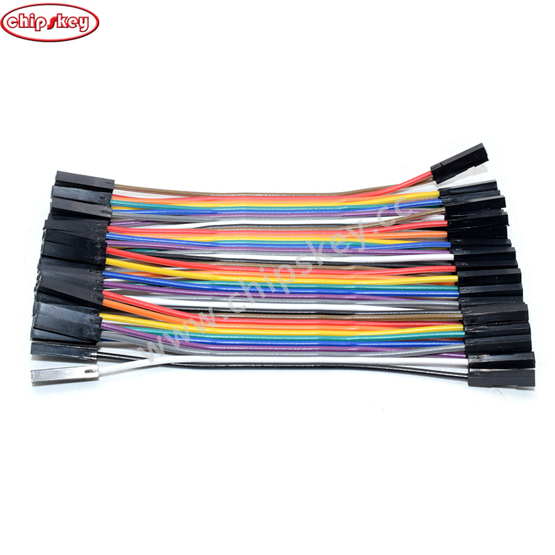 10CM Rainbow Cable 40P Female to Female