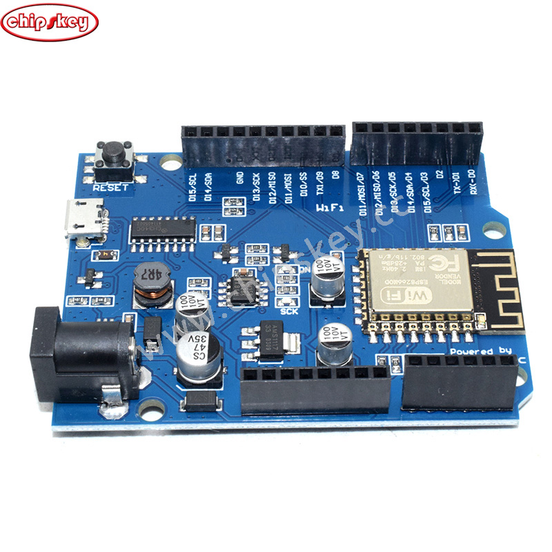 WeMos D1 WiFi ESP8266 Development Board Compatible Arduino UNO Program By Arduino IDE