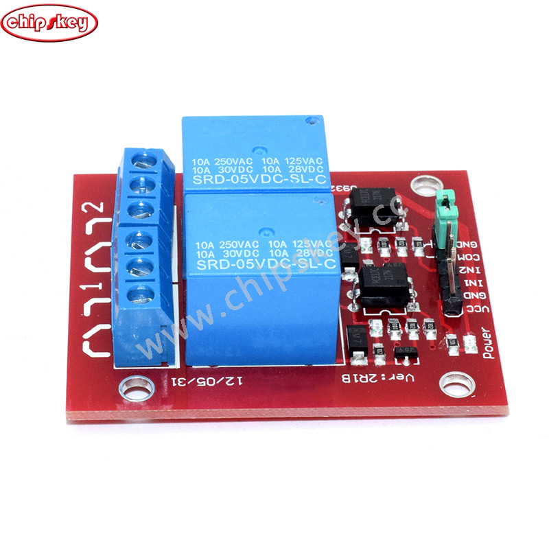 2 Channel Relay Module 5v