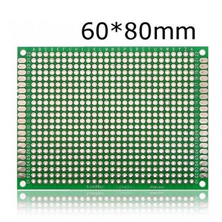 Double Sides, (both sides of the similarities, PTH vias) PCB board / chip the experiment board / bread board 6X8