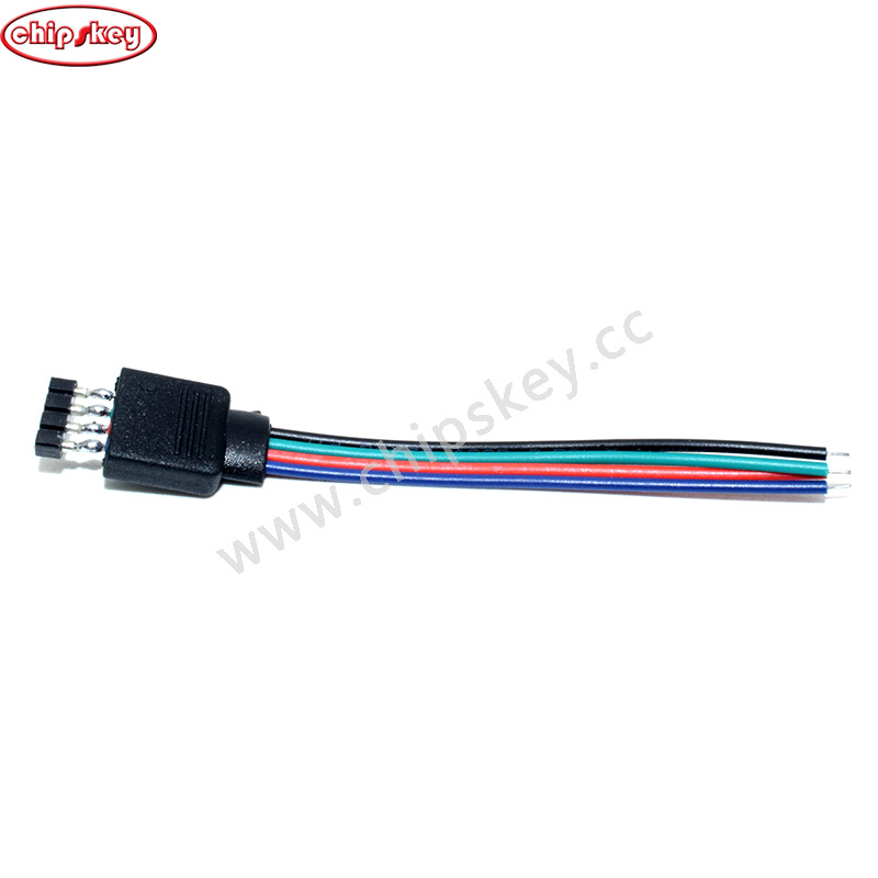 4P Female 10pcs Cable 3528 5050 Ect 4P LED