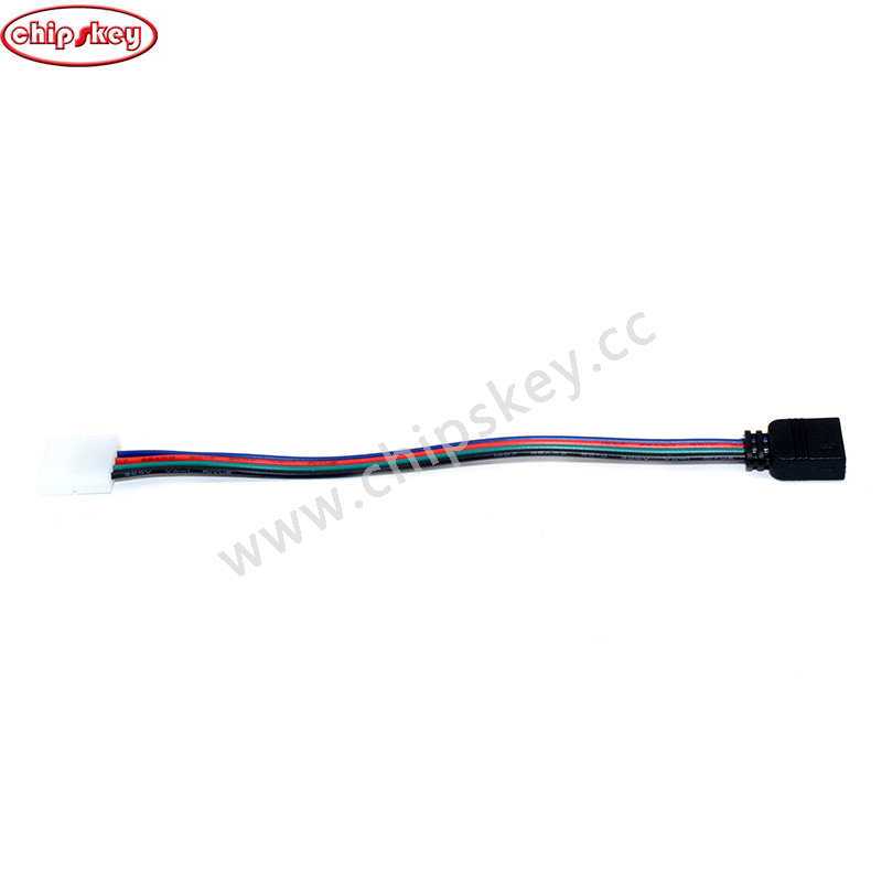 LED 5050 3528 RGB 4P 10CM Connector Cable