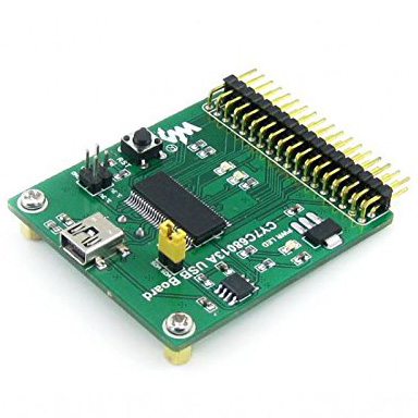 CY7C68013A USB Board (type A) EZ-USB FX2LP Evaluation Development Module