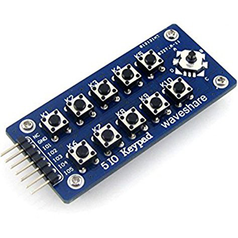 5 IO keyboard module / 2 * 5 keys / matrix modules / joystick module with MCU