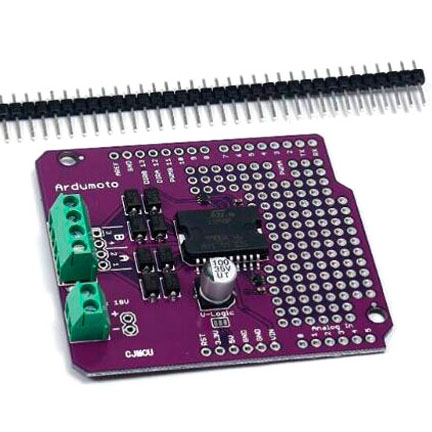 L298P H Bridge DC Gear Motor Driver Shield Breakout Board