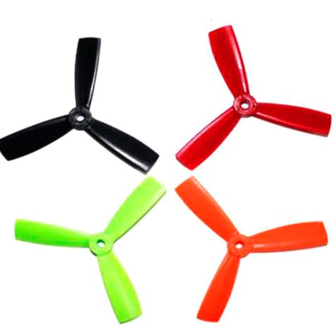 5045*3 Propeller 2pcs CW + 2pcs CCW Green and Orange