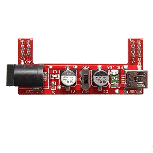 Breadboard special power module 2-way 5V / 3.3V red