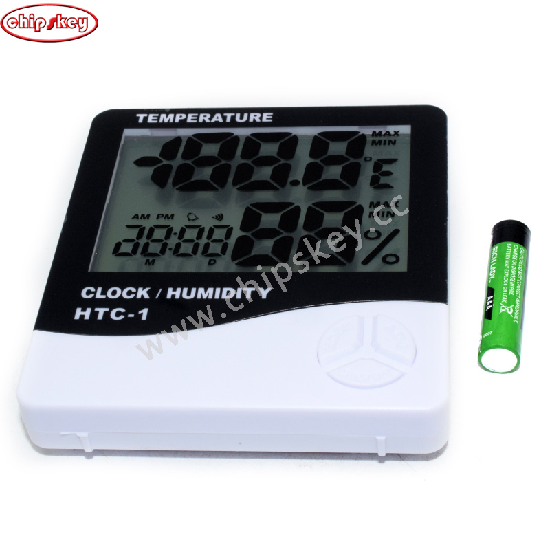 HTC-1 4" LCD Indoor Household Thermometer Hygrometer