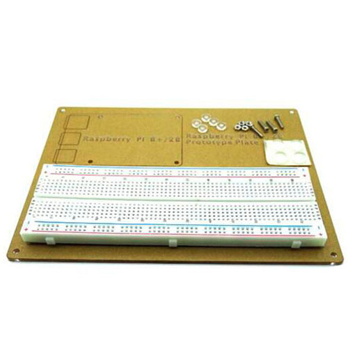 Raspberry PI Acrylic Solderless Breadboard Board (this price not include the breadboard)