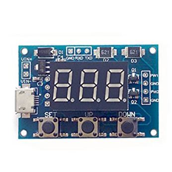 2-way PWM pulse frequency duty cycle adjustable module square wave rectangular wave signal generator stepper motor drive