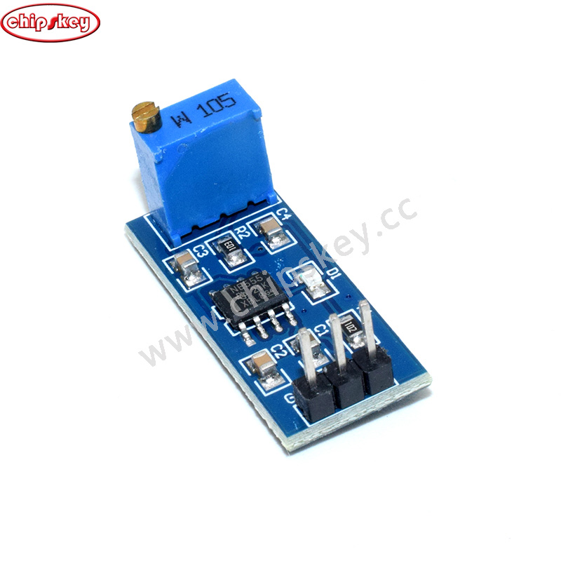 NE555 frequency adjustable; pulse generator module