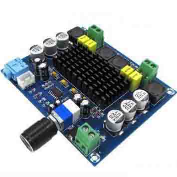 XH-M547 dual channel 120W upgraded version of digital power amplifier board TPA3116D2 digital audio amplifier board