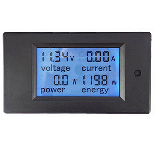 DC LCD Digital LCD voltmeter ammeter power meter DC motor built-in shunt