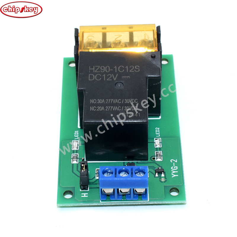 1 Channel 5V/12V/24V 30A Relay Board Module Optocoupler Isolation High/Low Trigger New