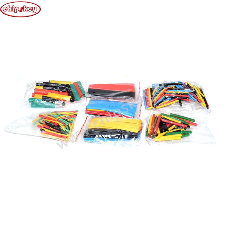 Heat shrinkable tube Kit, 328PCS color bag φ1.0--φ14.0