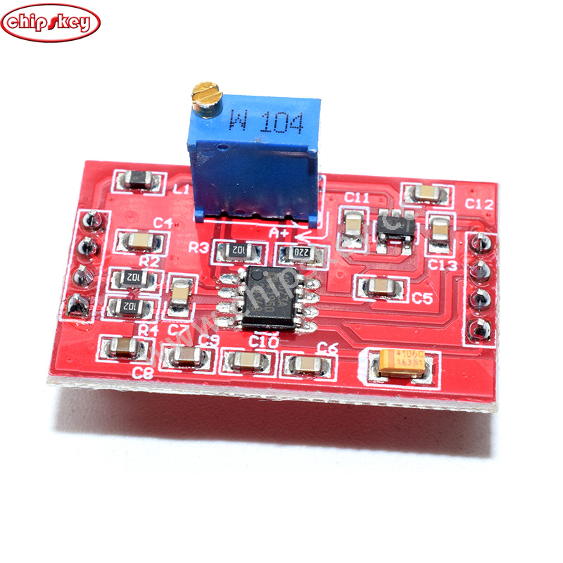 Millivolt/microvolt voltage amplifier signal amplifier AD623/AD620 instrumentation amplifier module