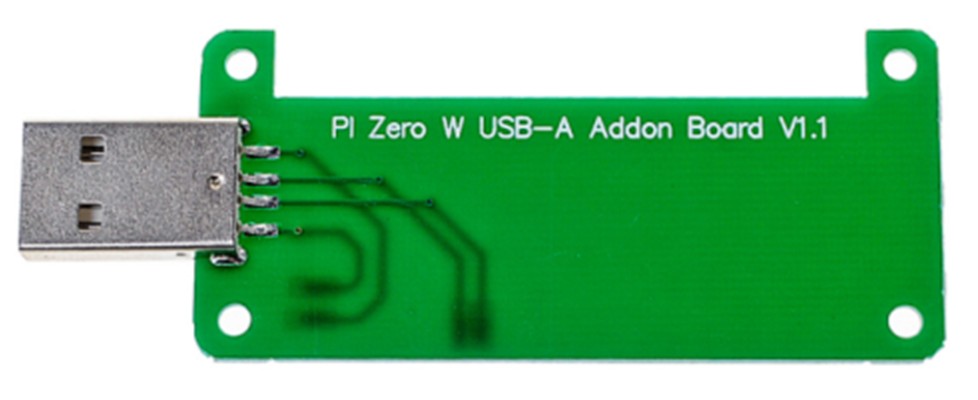 Raspberry PI Zero W USB-A Adapter Board V1.1