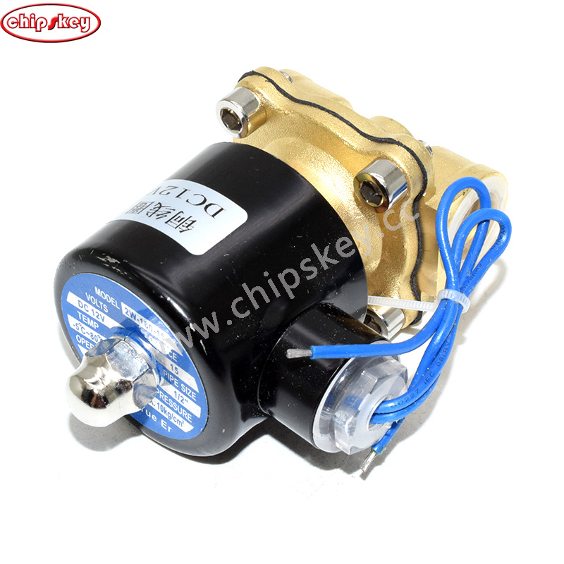 DC12V/DC24V/AC220V DN15 G1/2 inch,Switch Valve ,Full copper normally closed solenoid valve water valve