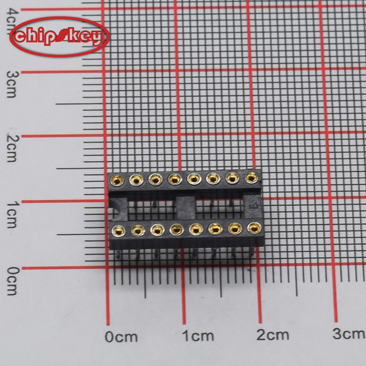 DIP-16P Round IC Block 16P 30pcs/tube