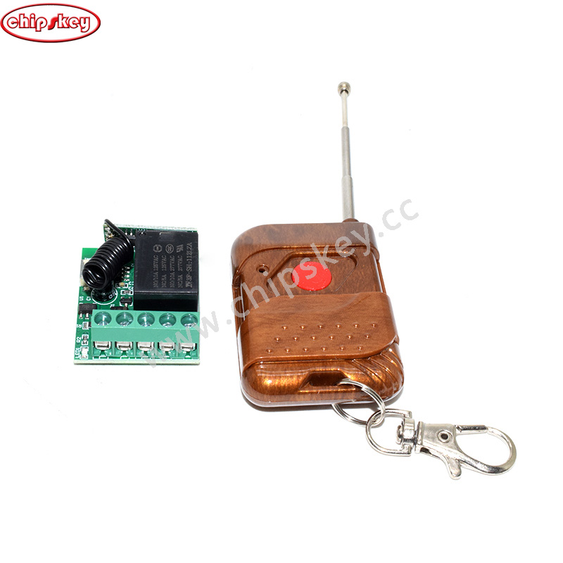 DC 12V Single Channel Relay Module RF Wireless Switch Receiver + Remote Control Transmitter DIY Kit