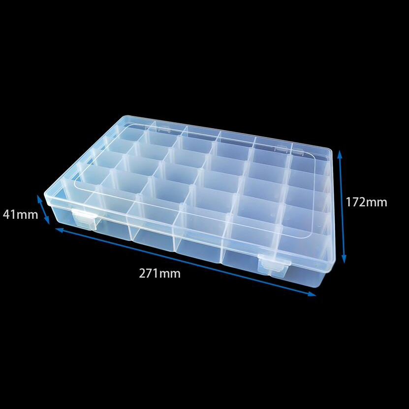 271*172*41mm Plastic Box 36 small boxes