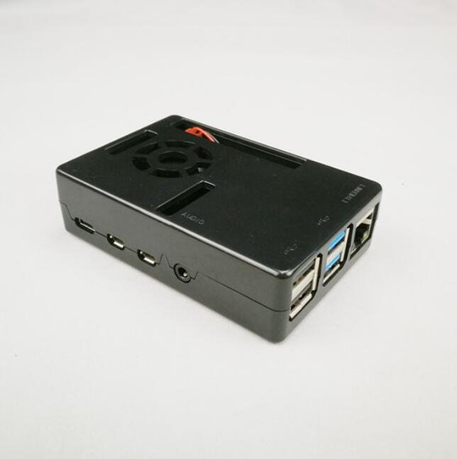 Raspberry PI 4B Case Square Black