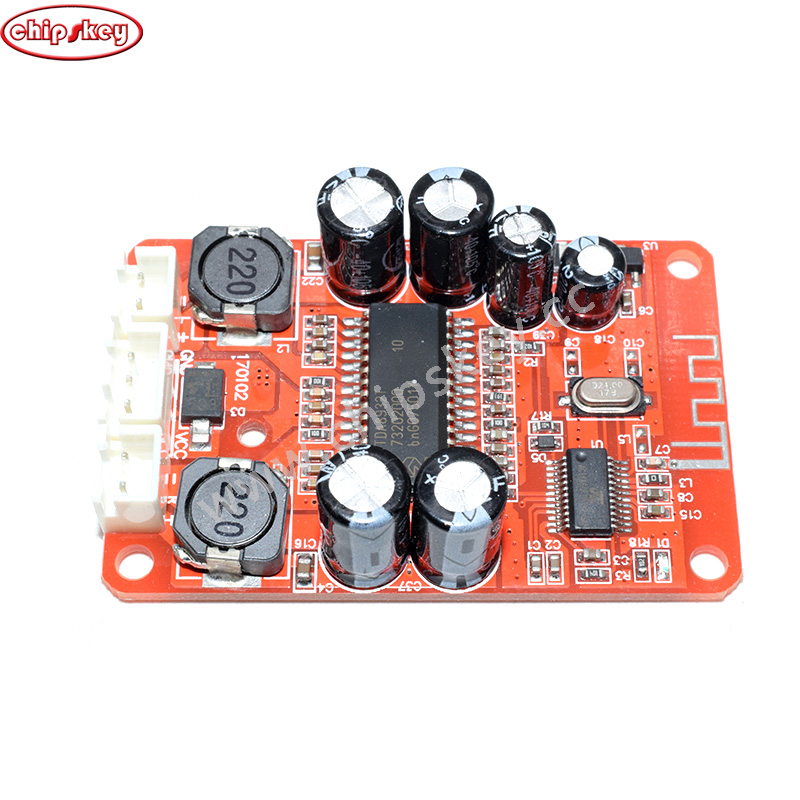 Bluetooth audio digital power amplifier board / cost-effective Bluetooth speaker power amplifier board / 2X15W stereo power amplifier