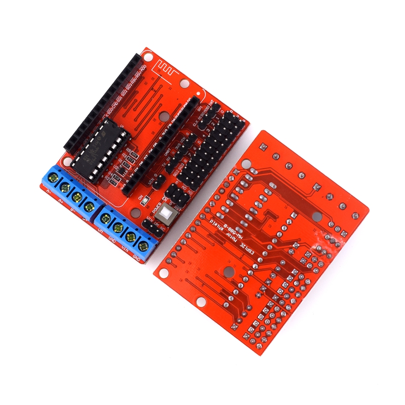 Motor Drive Expansion Board WiFi L293D ESP8266 12E Lua Internet