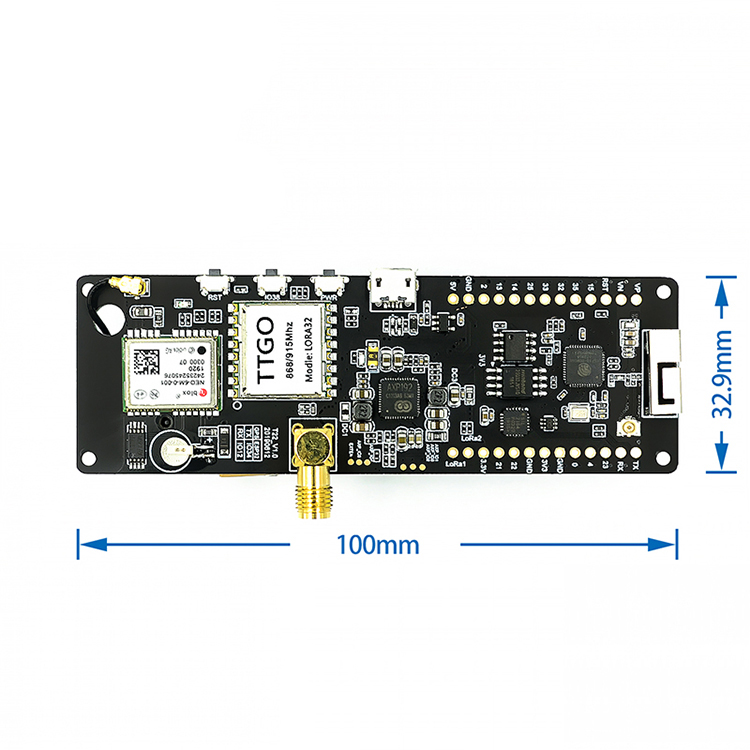 915MHZ TTGO T-Beam ESP32 WiFi wireless Bluetooth module/ESP 32 GPS NEO LORA 32