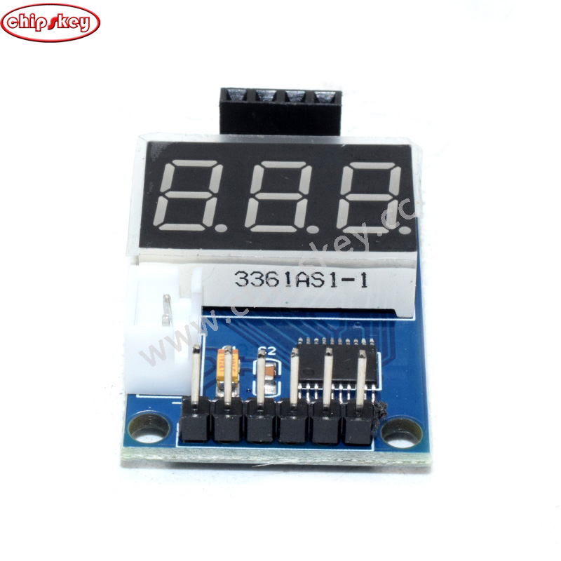 Ultrasonic distance measuring module/ HC-SR04 test board /serial output/ digital tube display rangefinder