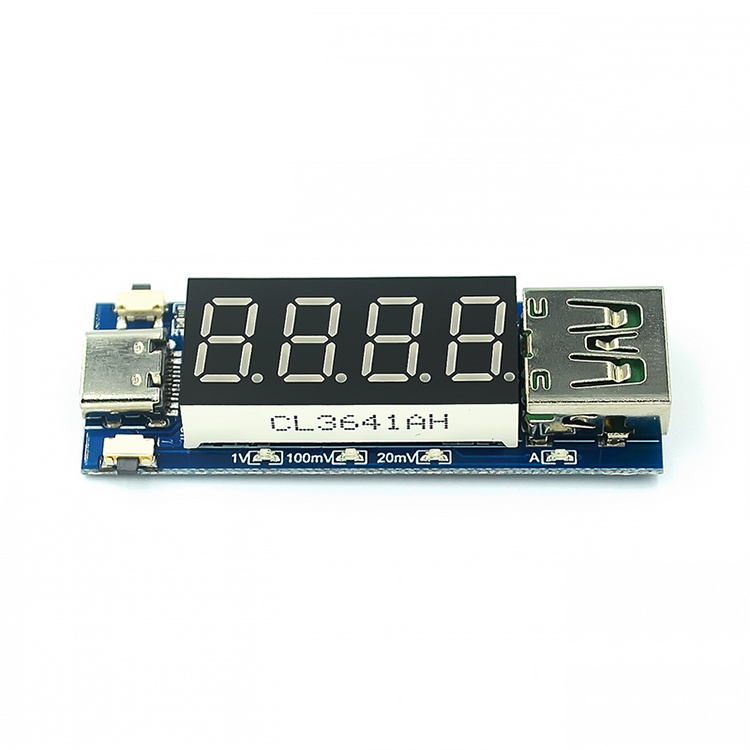 Type-c Female head /Type-C PD fast charge trigger/decoy/DC digital display voltage and current meter detection test instrument/full protocol PPS