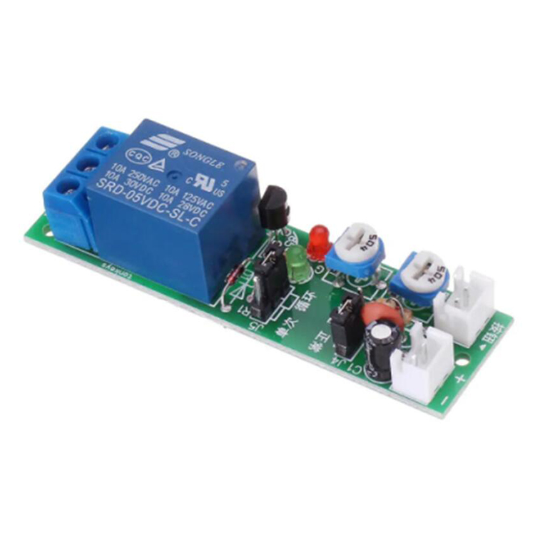 JK11-5V 1S-15mins Delay Adjustable Infinite Loop Single-time Multi-function Relay Module Delay Circuit Module