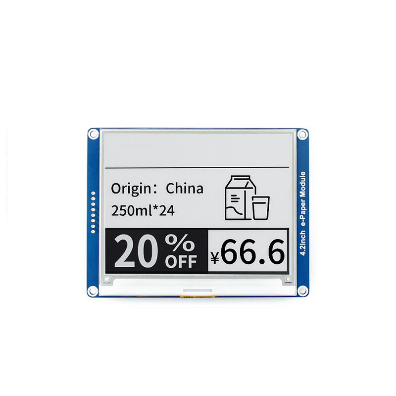 Waveshare 4.2inch E-Ink display black/white e-Paper with SPI interface