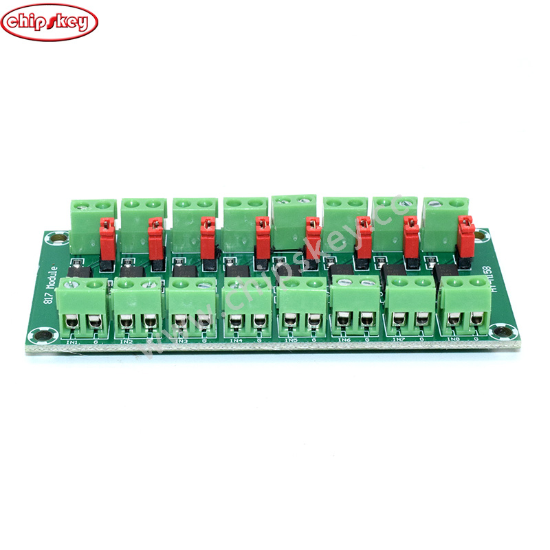 817 optocoupler / 8 way voltage isolation board / voltage control adapter module / photoelectric isolation module