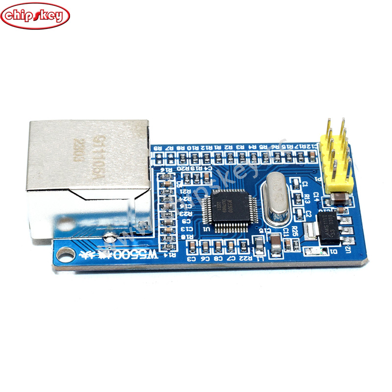 Network module W5500/ full hardware TCP/IP protocol stack Ethernet 51/STM32 microcontroller