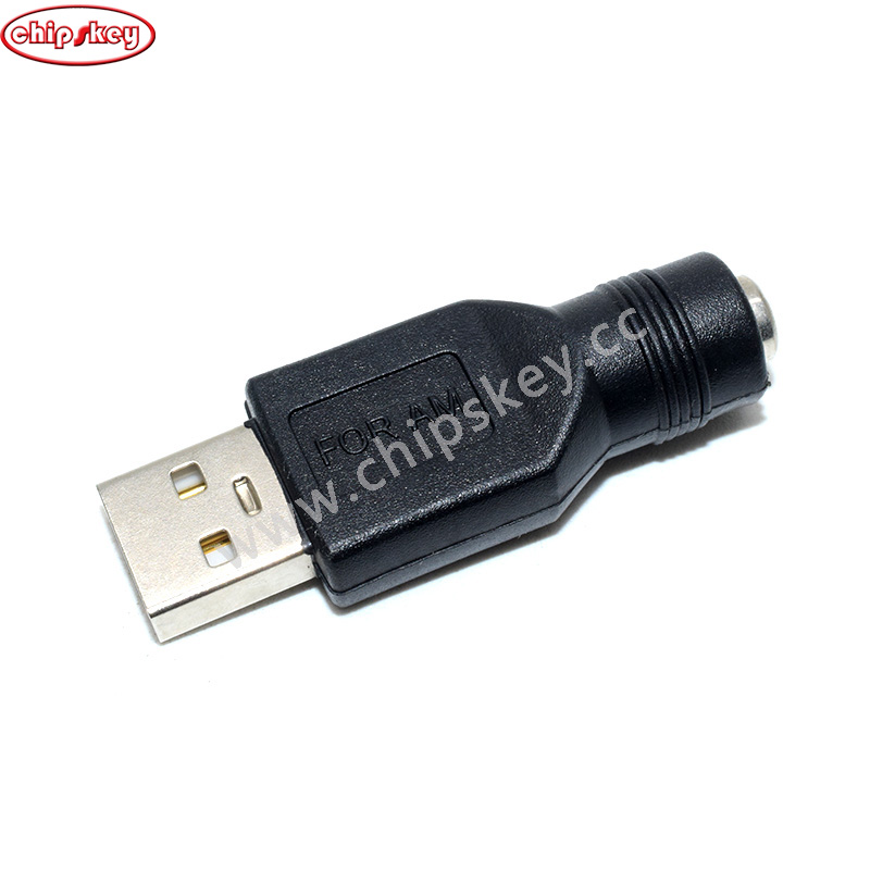 USB male to DC5.5*2.1 female adapter/ 5521 DC5.5*2.5MM female to USB male power adapter