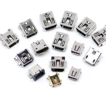 MINI USB female socket 5P SMD