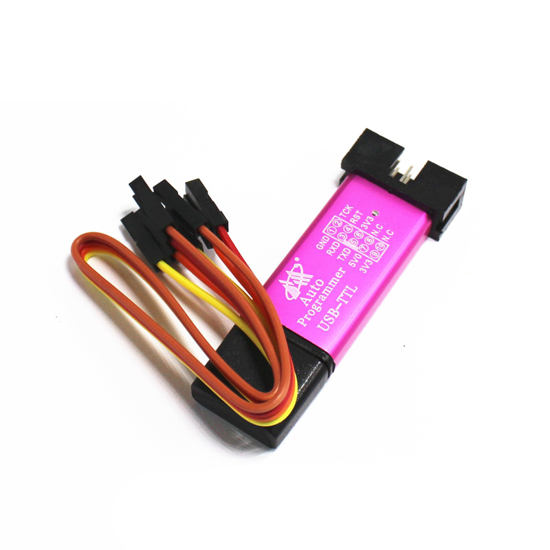 MCU STC 51 Microcontroller Downloader Auto Programmer / 3.3V 5V Universal / Dual Voltage USB to TTL DownLoad Cable