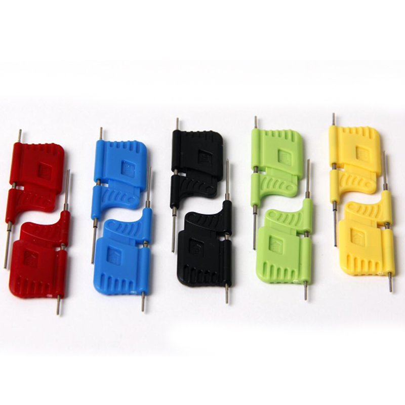 VSTM Micro IC clamp 10pcs/set SOP/SOIC/TSSOP/TSOP/SSOP/MSOP/PLCC/QFP /TQFP/LQFP/ SMD IC Chip pin CLIP Plasti DIP mini chip clip