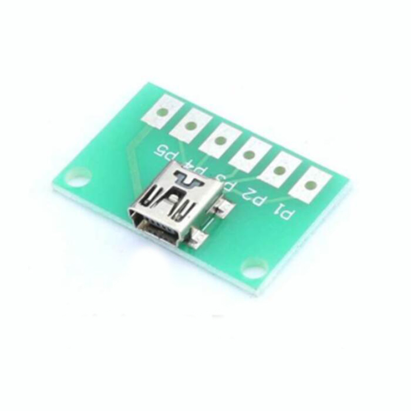 MINI 5P Female Socket PCB Converter Adapter Breakout Board