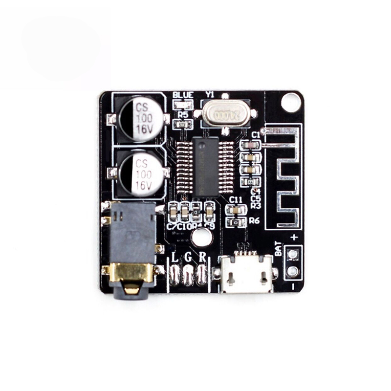 Mini MP3 Bluetooth Decoder Board VHM-314 V2.0 Bluetooth 5.0 Audio Music Decoding Amplifier Module Board Support Charging