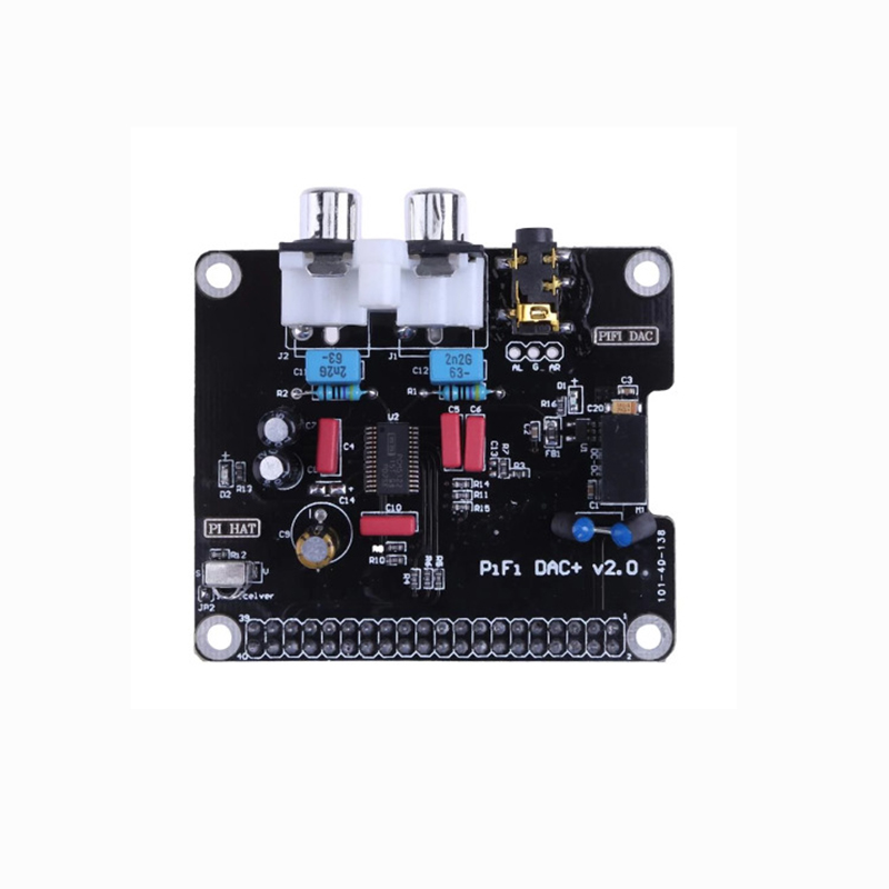 PIFI Digi DAC+HIFI DAC Audio Sound Card Module I2S interface for Raspberry pi 3 2 Model B B+Digital Pinboard V2.0 Board SC08