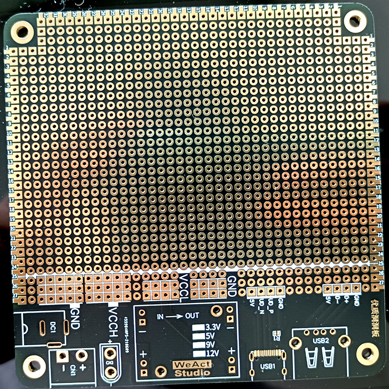 hole hole board bread board electronic competition dedicated PCB multi - purpose test board